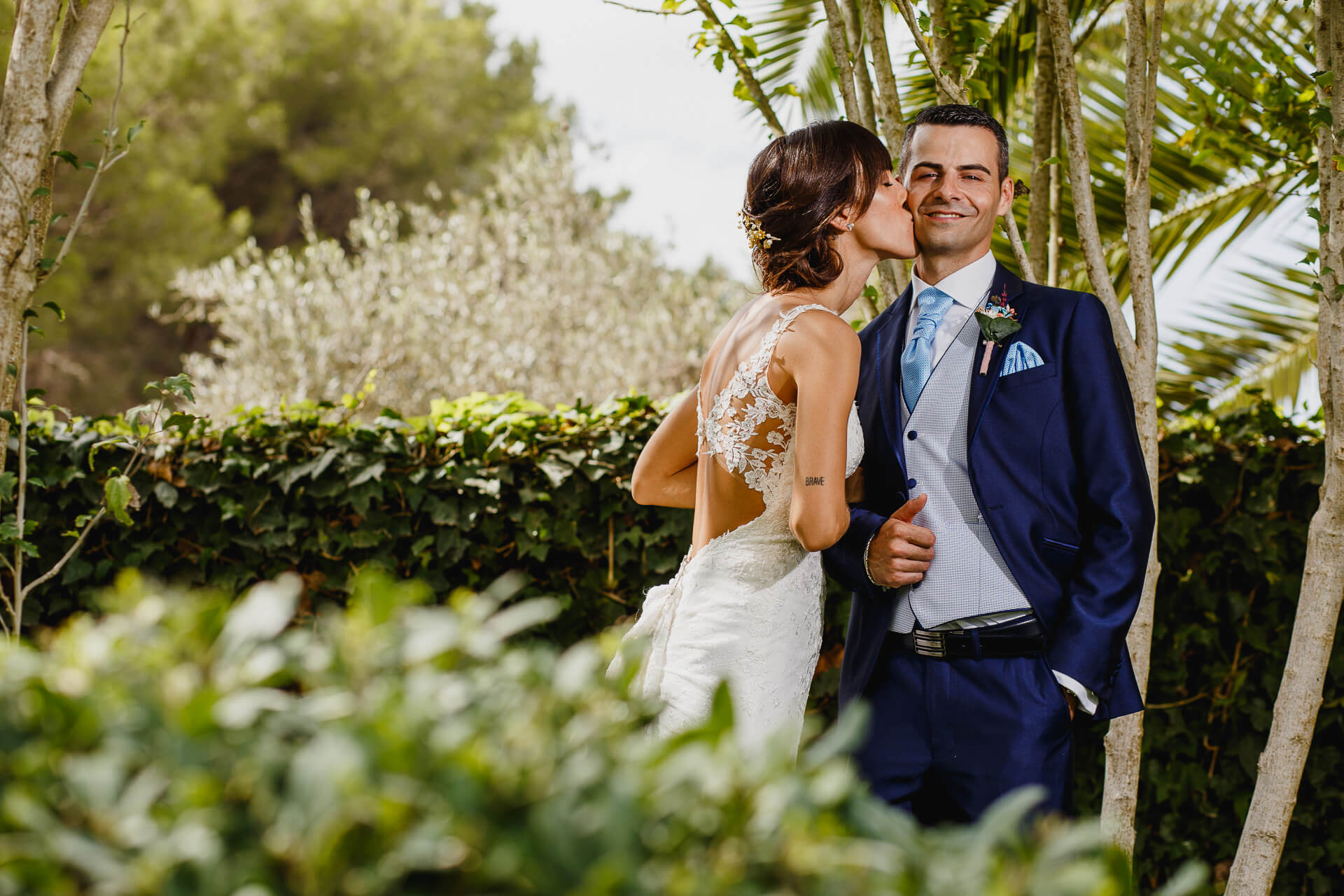Boda Lucía y Roberto en Jardins de Fruitera